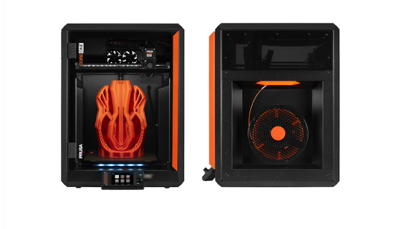 Prusa CORE One 3D Printer: Fast CoreXY Printing with Plug-and-Print Ease