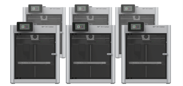 Bambu Lab X1-Carbon Print Farm Bundle: High-Speed 3D Printing